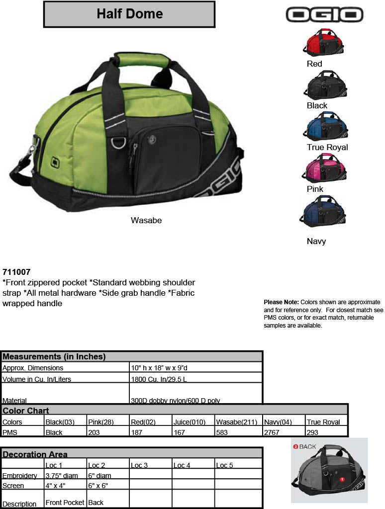 Coffee OGIO® - Half Dome Duffel