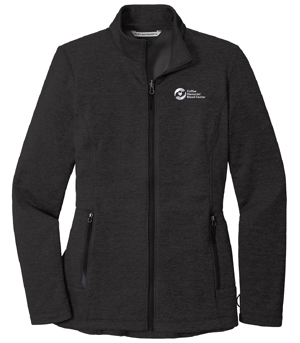 Coffee Port Authority® Ladies Collective Striated Fleece Jacket