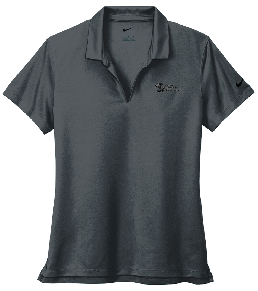 Coffee Nike Ladies Dri-FIT Micro Pique 2.0 Polo