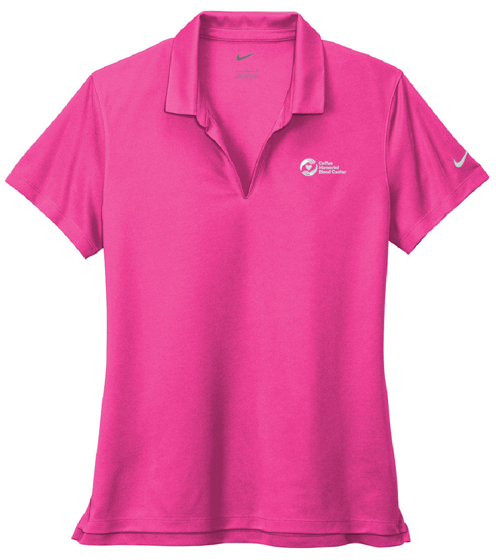 Coffee Nike Ladies Dri-FIT Micro Pique 2.0 Polo