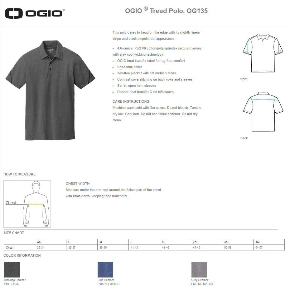 OBI OGIO ® Tread Polo